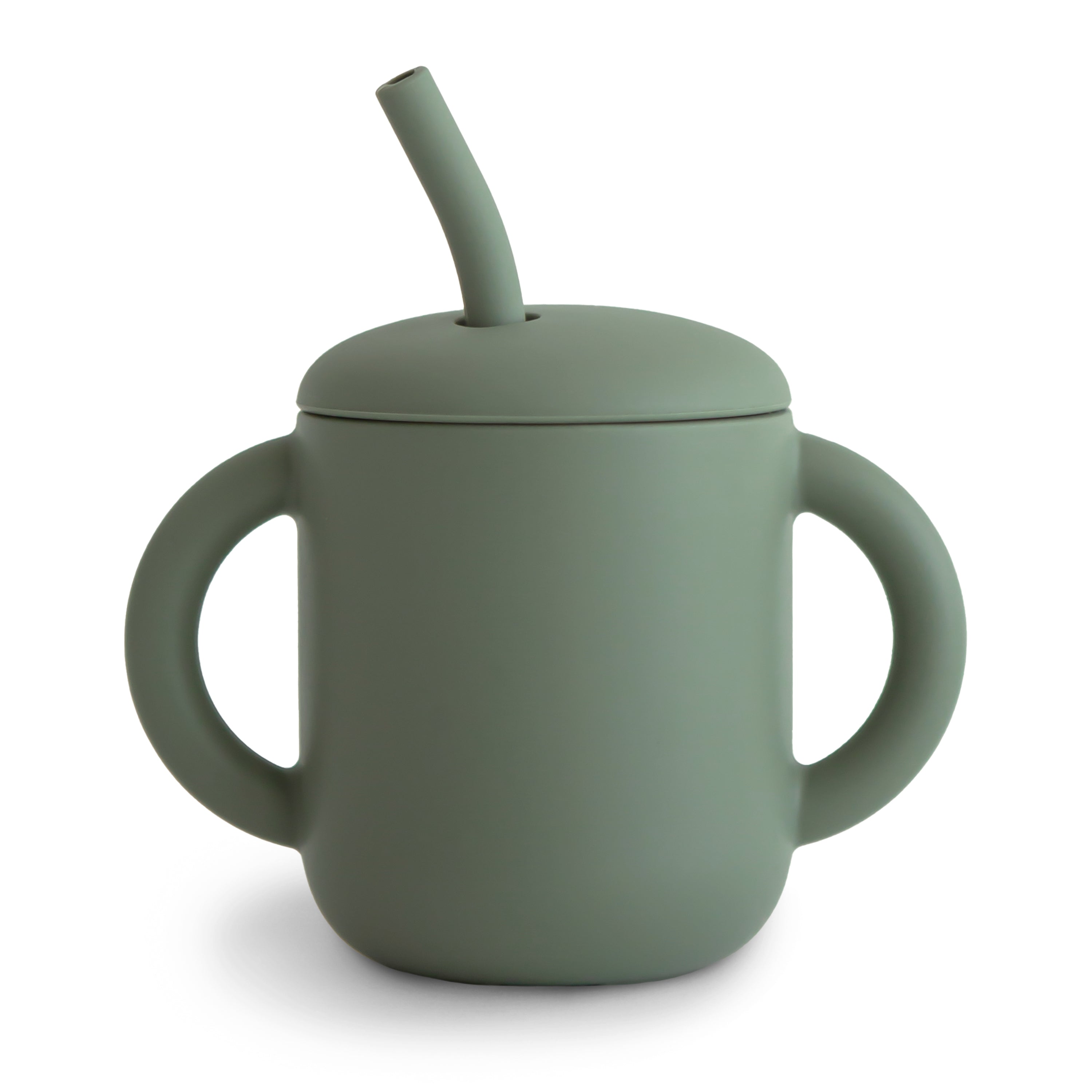 Image of Silicone Training Cup + Straw
